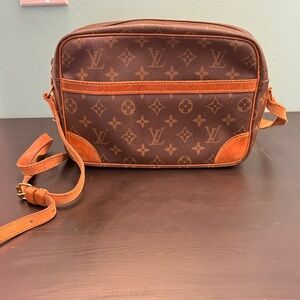 Louis Vuitton Brown Monogram Crossbody Bag